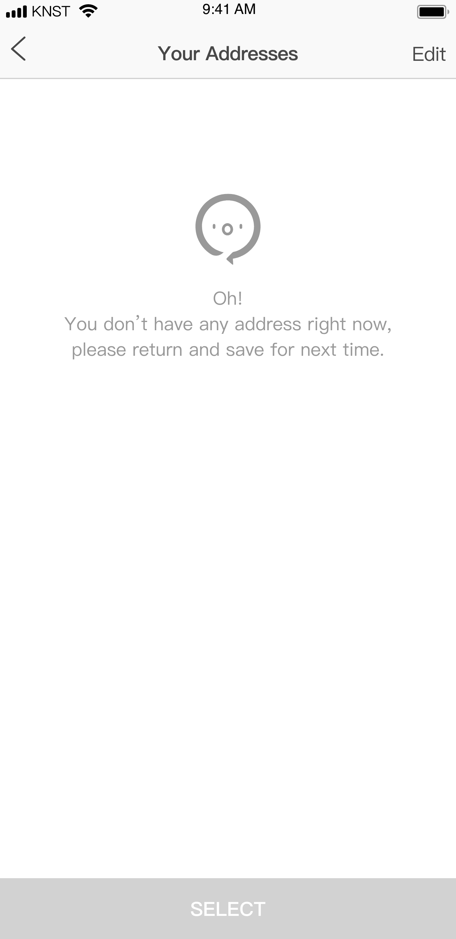 Your Address Funtion