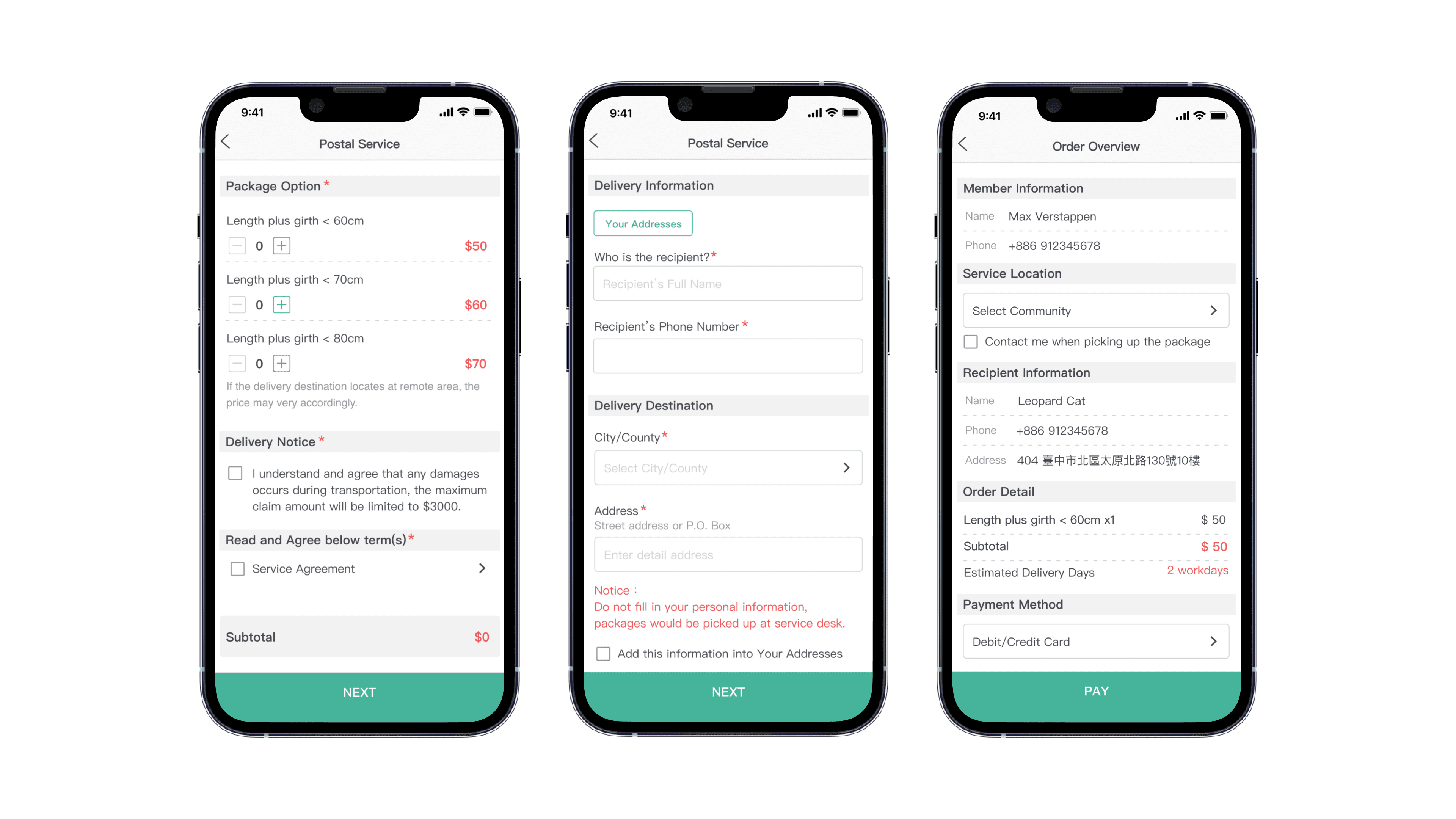 Smart Daily app shows new features for the online ordering service.